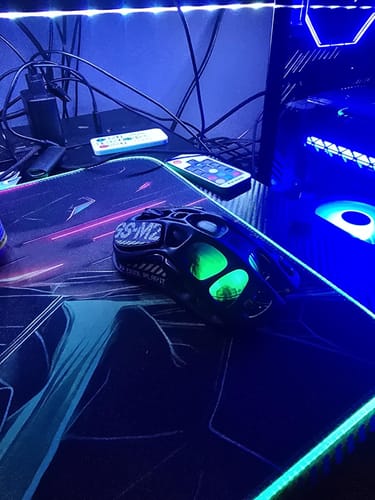 Customer photo review of GravaStar Mercury M2 Wireless Gaming Mouse Mice Gaming Setup Boy Gift