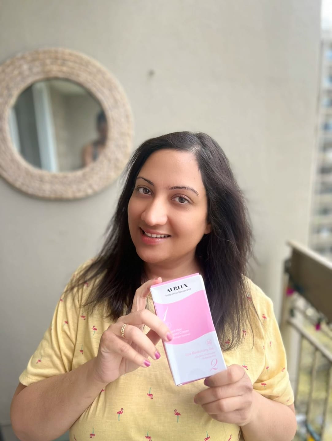 Customer photo review of Instant Hair Removal Kit