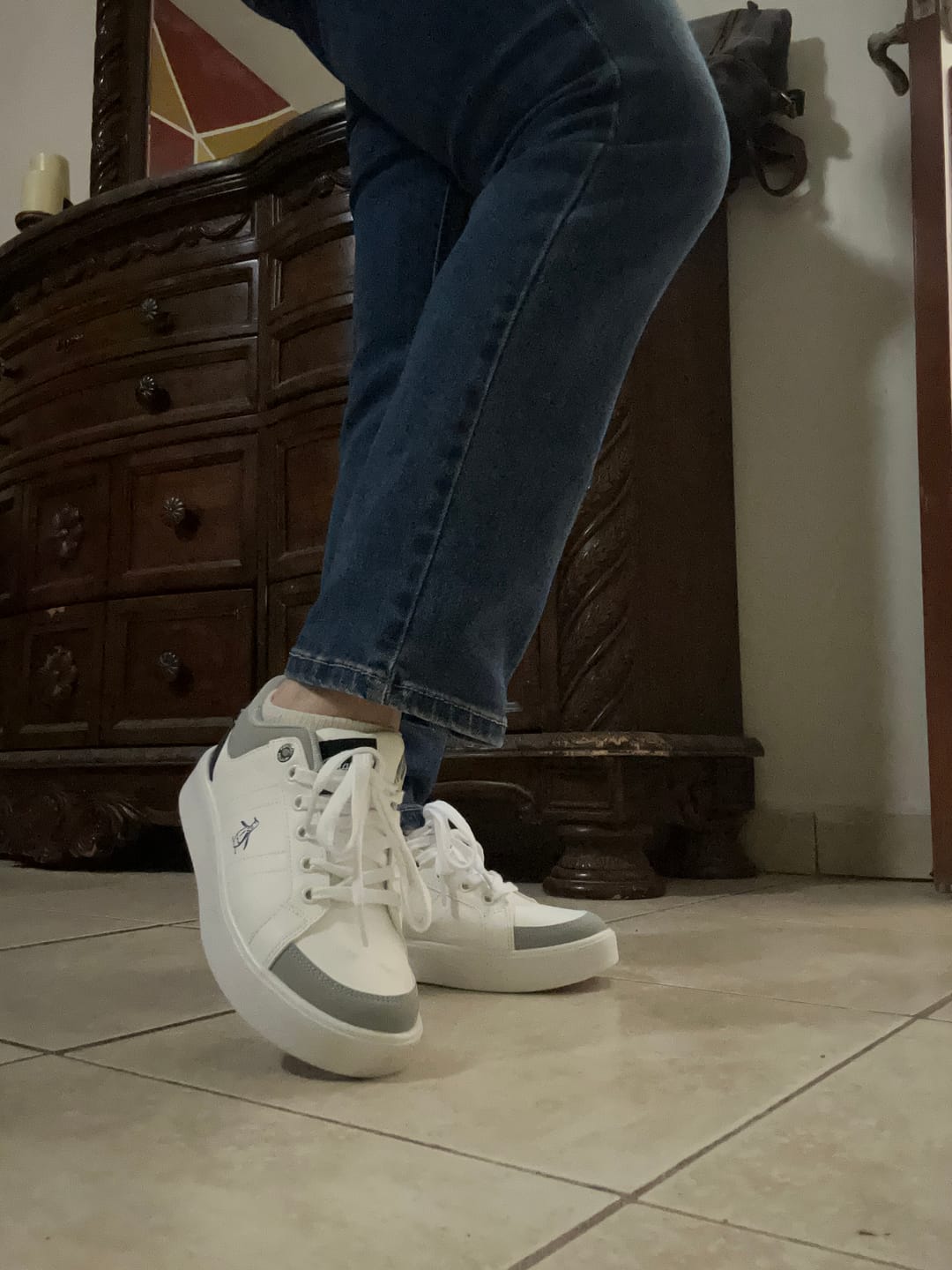 Customer photo review of Tenis Style Lissa Blanco-Marino