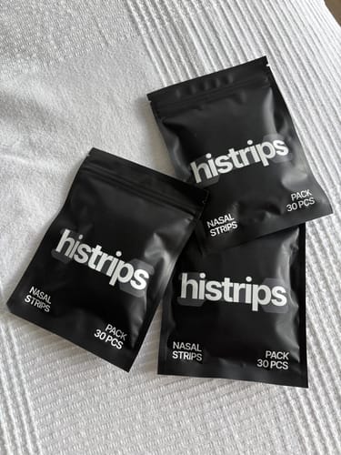 Customer photo review of Black Nasal Strips