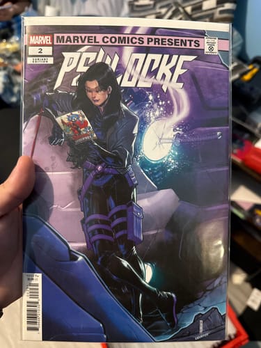 Customer photo review of Psylocke #2 David Baldeon Marvel Comics Presents Variant