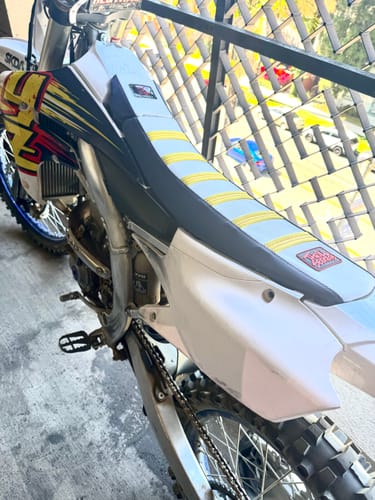 Customer photo review of Custom Seat Cover: 2018 Yamaha YZ450F