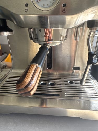 Customer photo review of Bottomless Portafilter (Hybrid)
