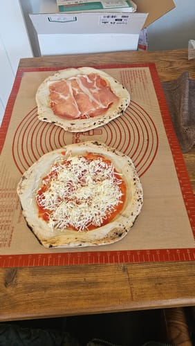 Customer photo review of Sourdough Pizza Bases