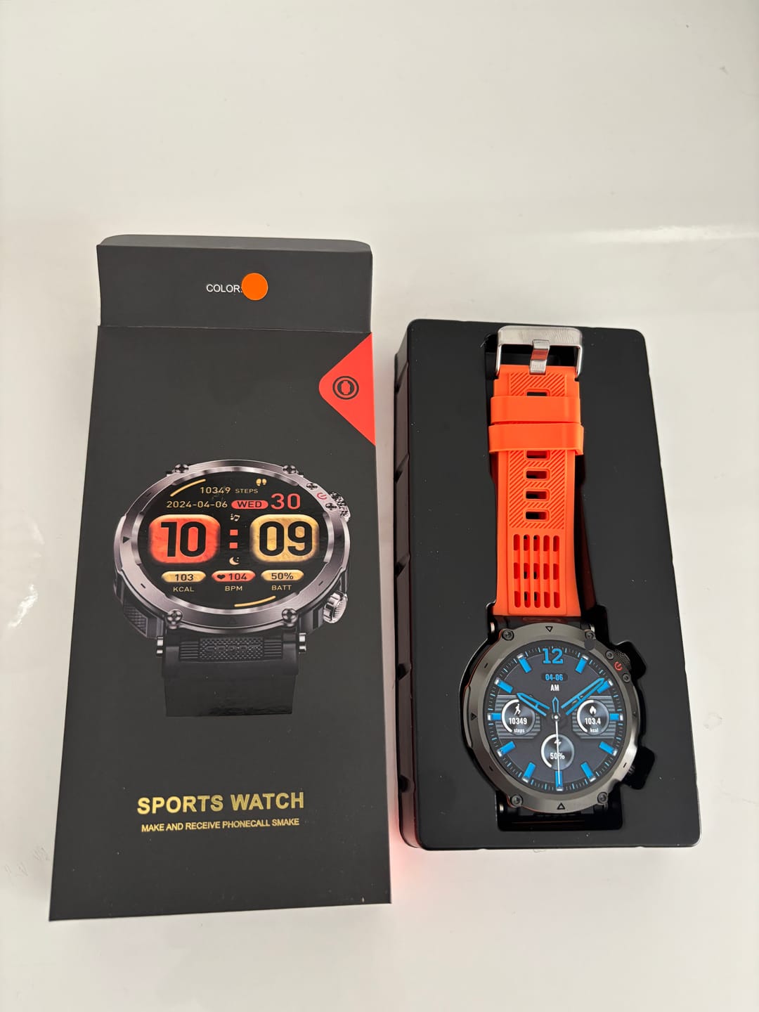 Customer photo review of STONE – Die stabilste Smartwatch mit 21+ Tagen Akkulaufzeit