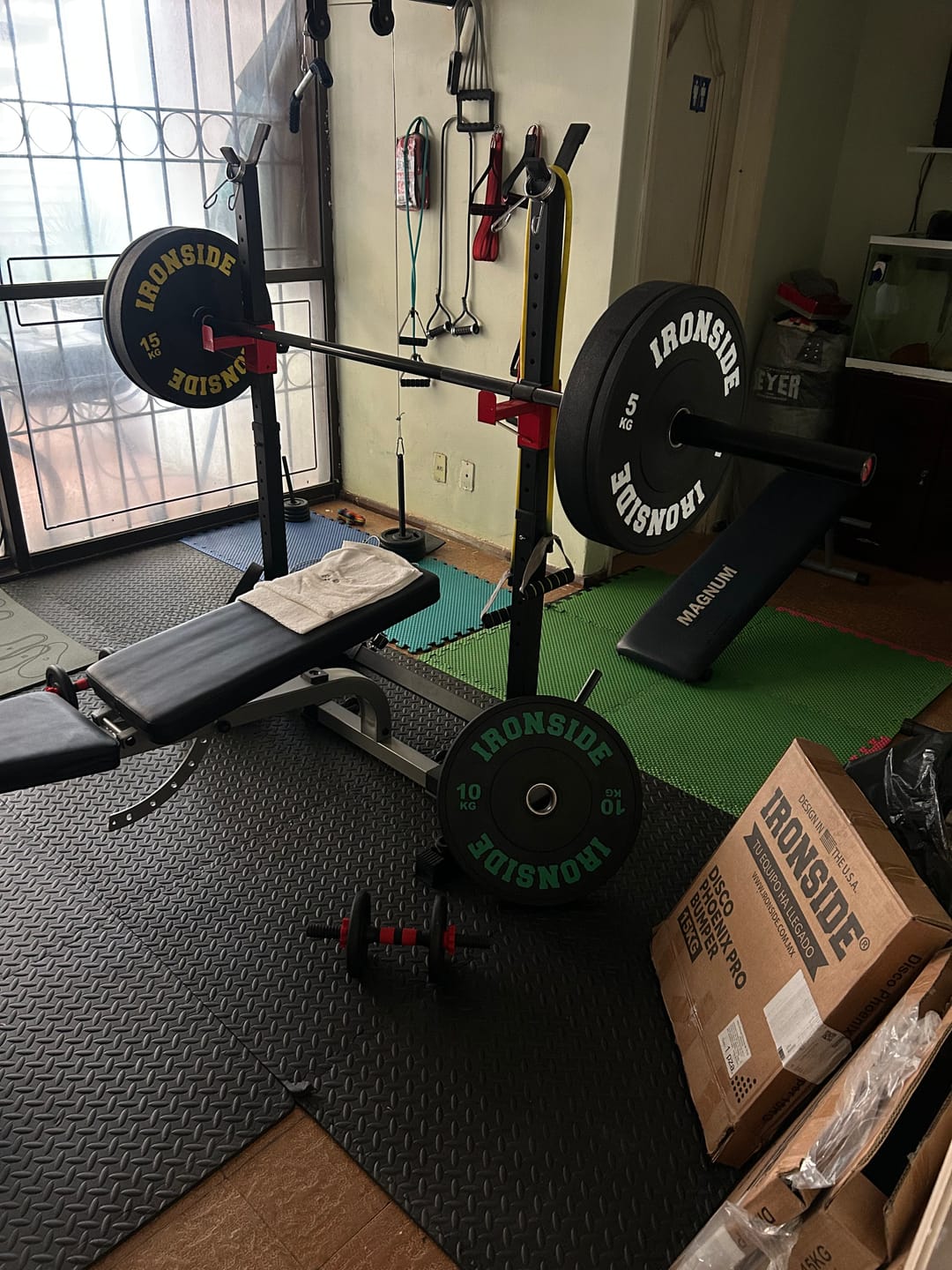 Customer photo review of Disco Olímpico Pro Bumper IRONSIDE (KG)