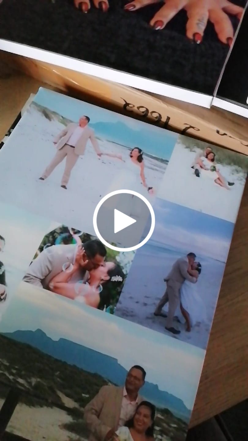 Customer video review of 6 x A3 Canvas Combo