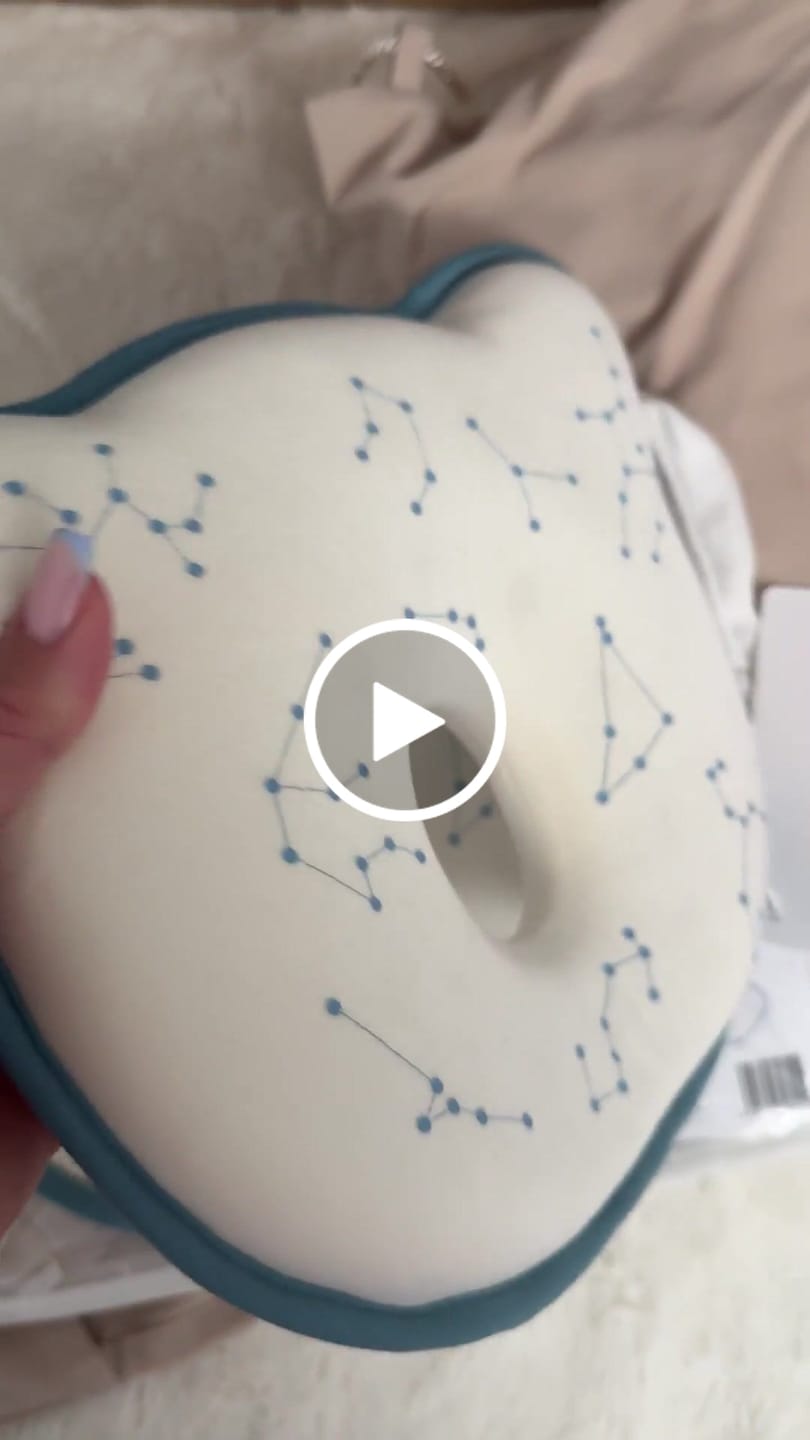 Customer video review of COJÍN OSO Prevención de la plagiocefalia en bebés recién nacidos