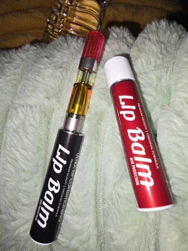 Customer photo review of NEW! Lip Balm Cart Pen By Smyle™ Labs