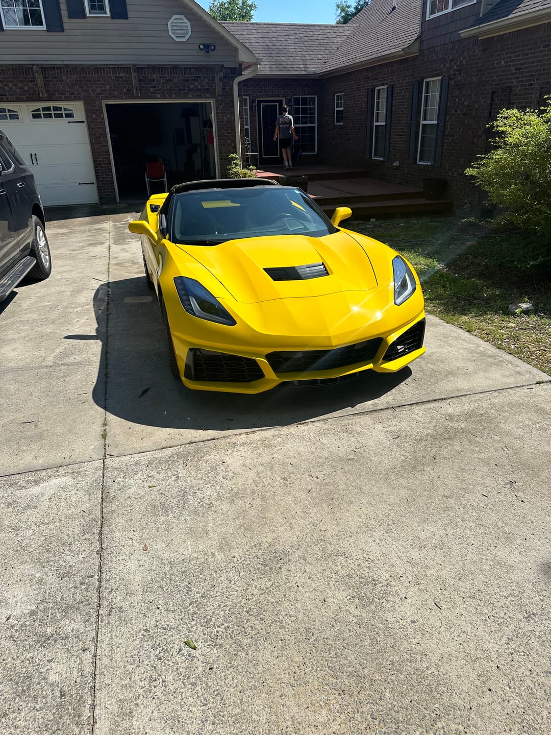 Customer photo review of Corvette C7 ZR1 Conversion Front Bumper Kit
