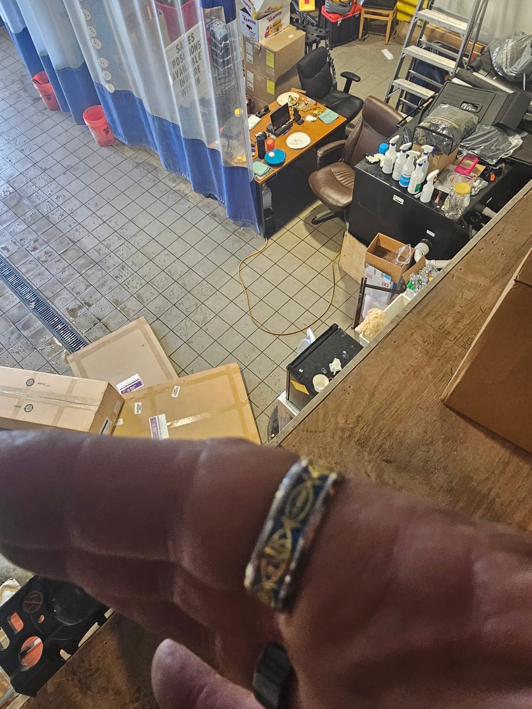 Customer photo review of FREE Today: Rustic Ichthys Jesus Fish Sparkle Ring - Faith and Devotion