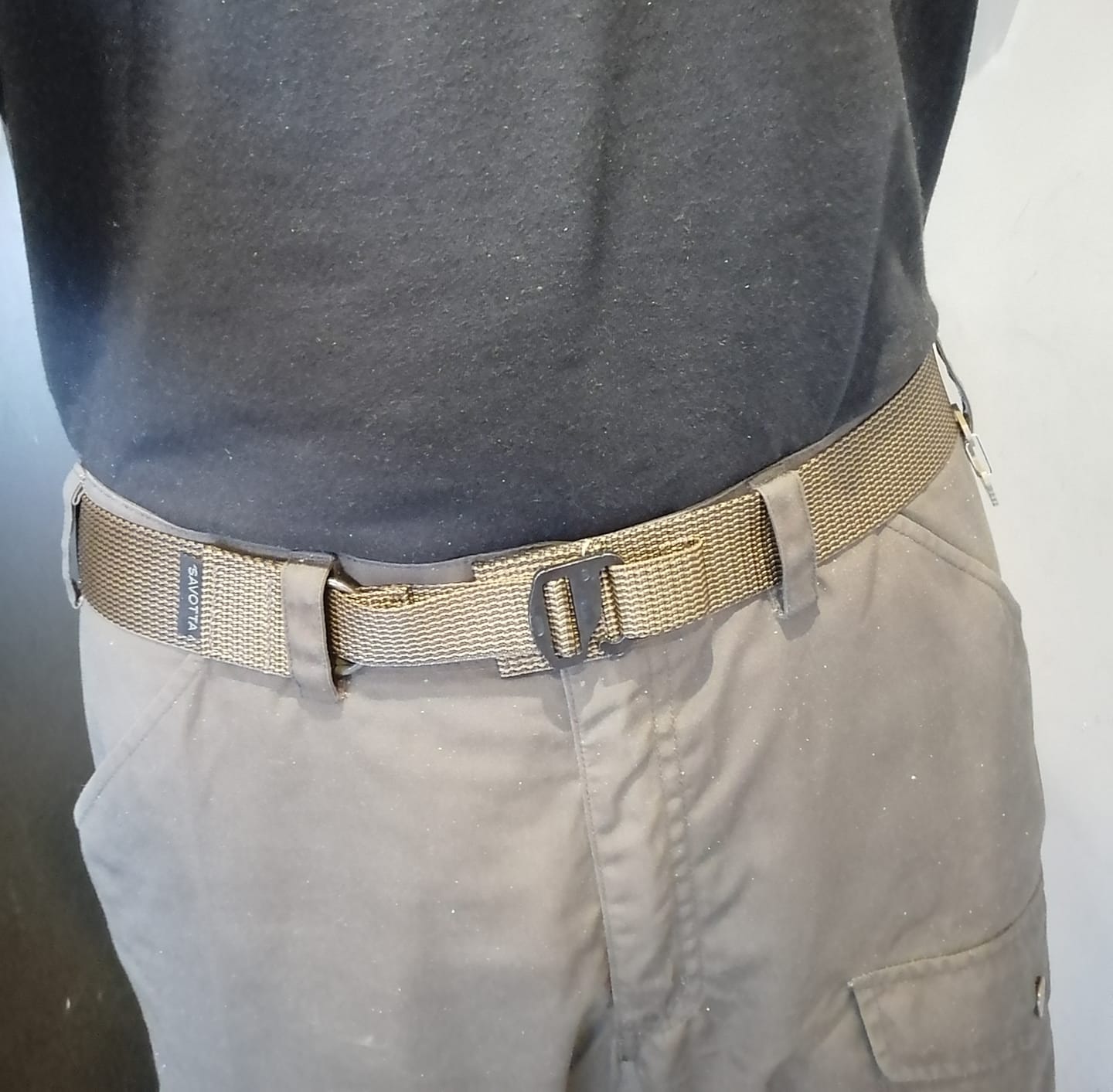 Customer photo review of G-hook trouser belt