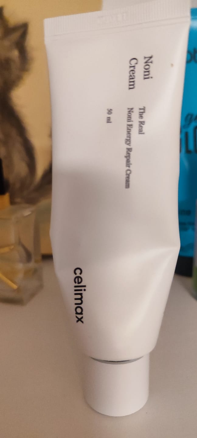 Customer photo review of Atjaunojošs krēms ar noni ogu ekstraktu Celimax The Real Noni Energy Repair Cream
