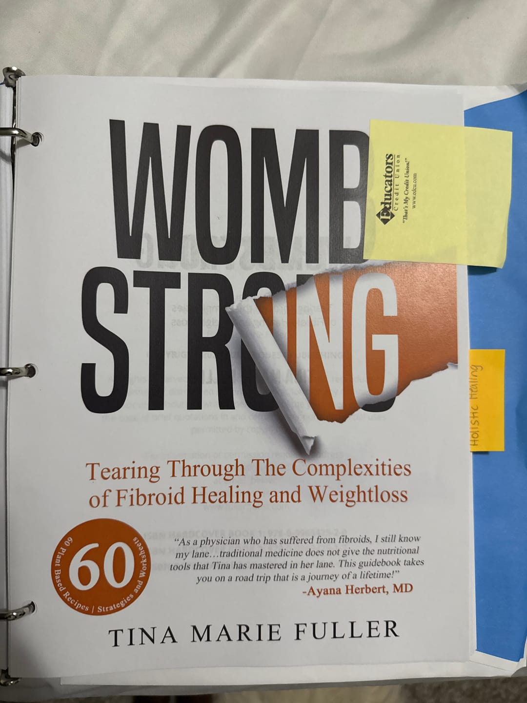 Customer photo review of THE WOMB RESET