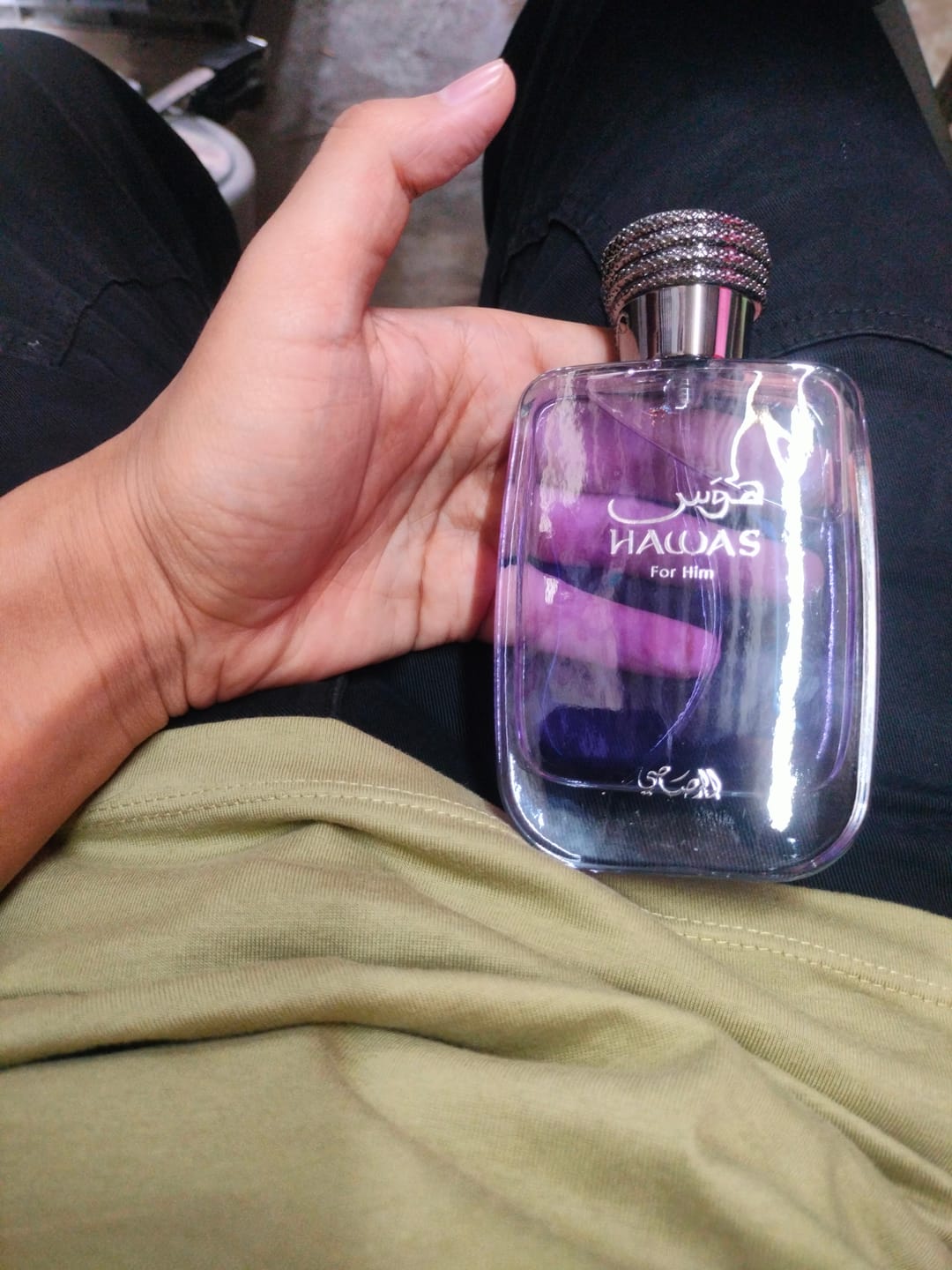 Customer photo review of Rasasi Hawas For Him Eau De Parfum