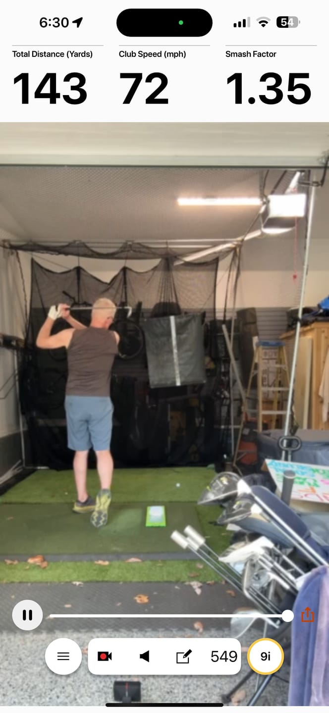 Customer photo review of Divot Board Replacement Pad