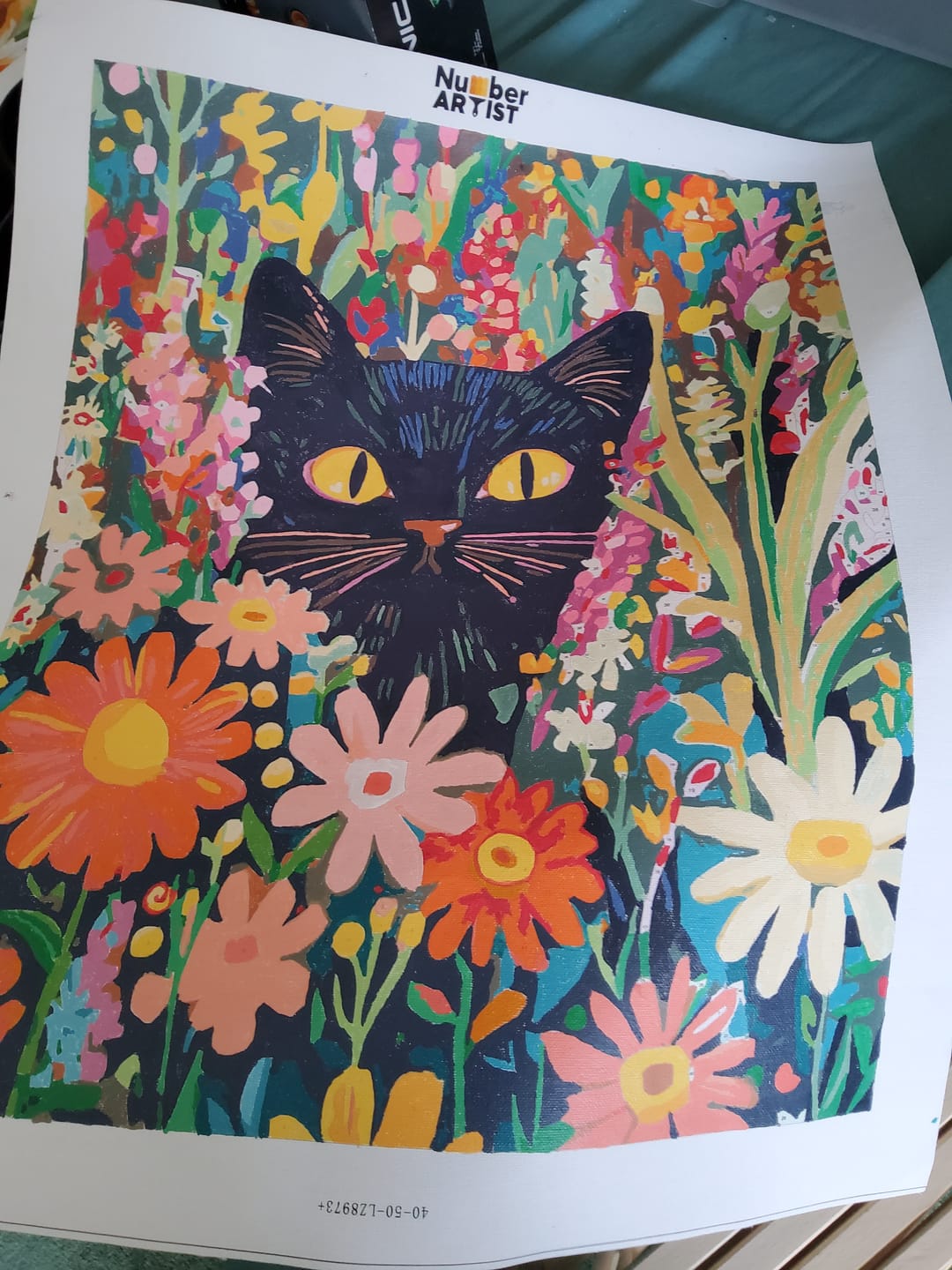 Customer photo review of Peeking Cat