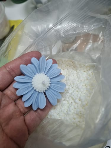 Customer photo review of Cera de Soja para velas en Molde, Pilar y Wax-melts (APF)