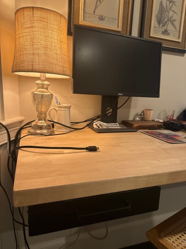 Customer photo review of Under Desk Drawer