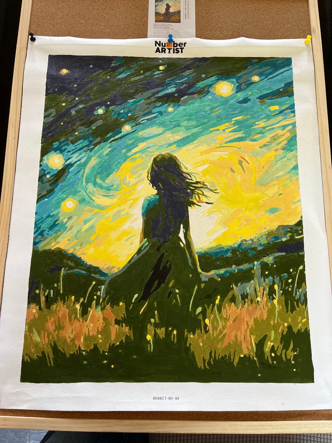 Customer photo review of Starlit Contemplation