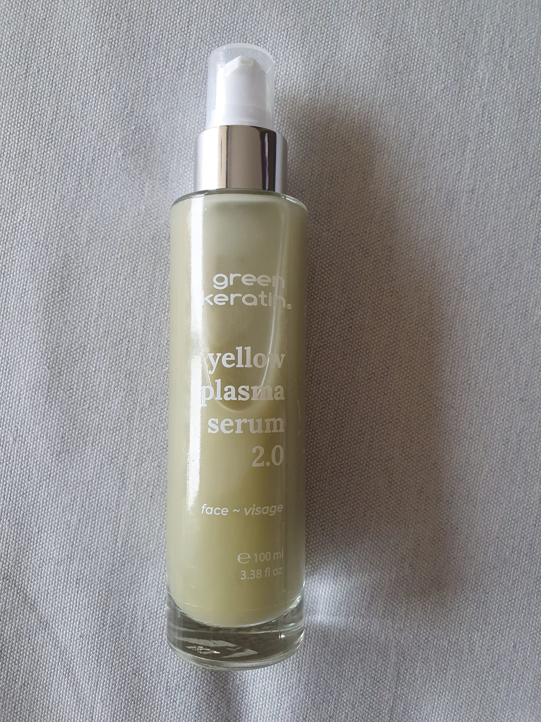 Customer photo review of Yellow Plasma 2.0 - Sérum pour le visage