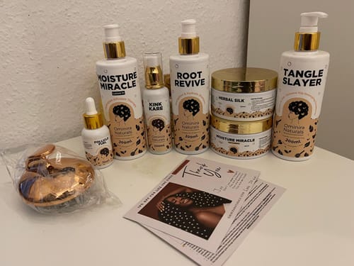 Customer photo review of Hair Recovery Bundle