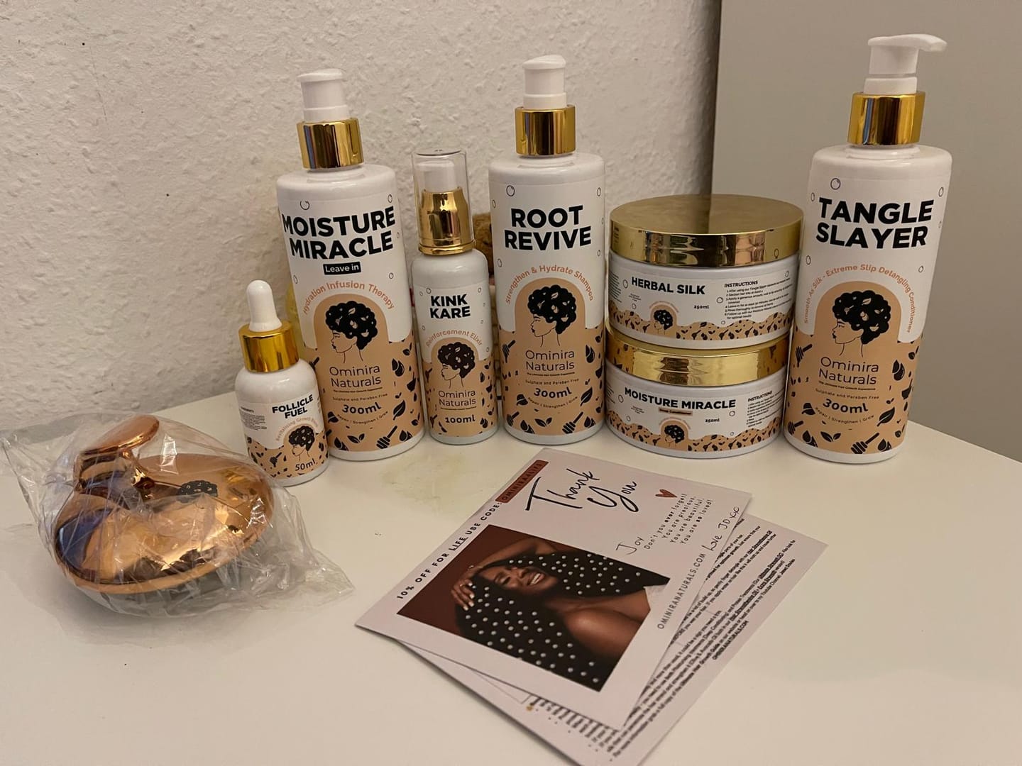 Customer photo review of Hair Recovery Bundle