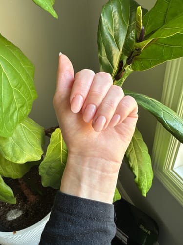 Customer photo review of Put It In Neutral Press On Nails (24PC)
