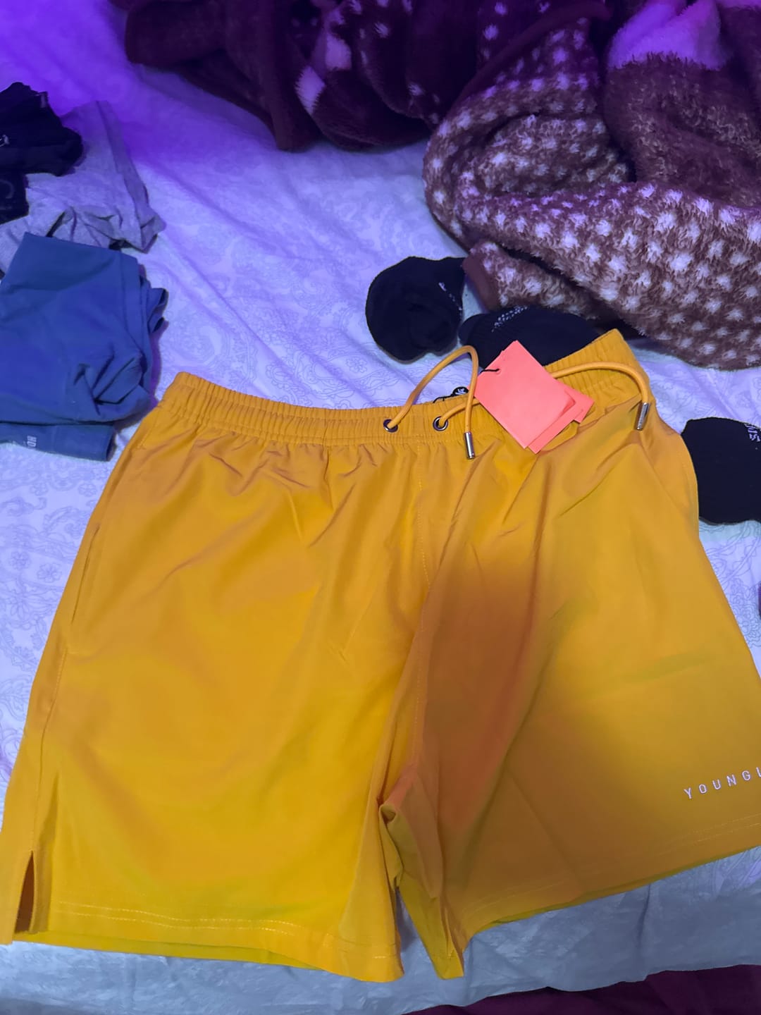 Customer photo review of 140 Frooty Swim Shorts