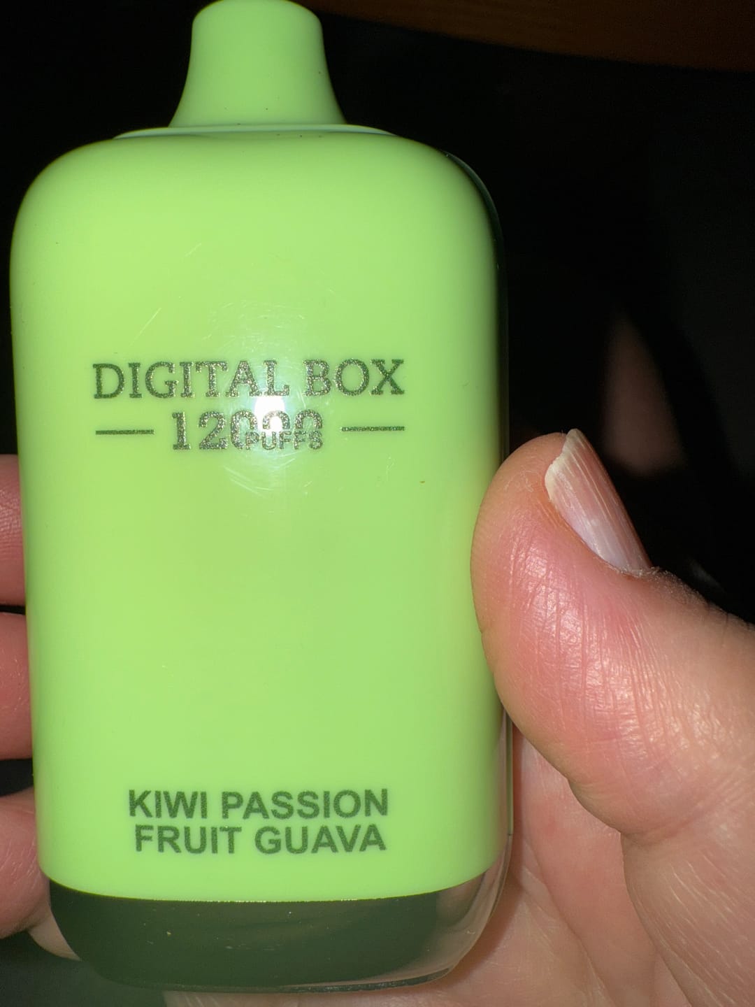 Customer photo review of RAndM Digital Box 12000 Puffs Disposable Vape Box Of 10