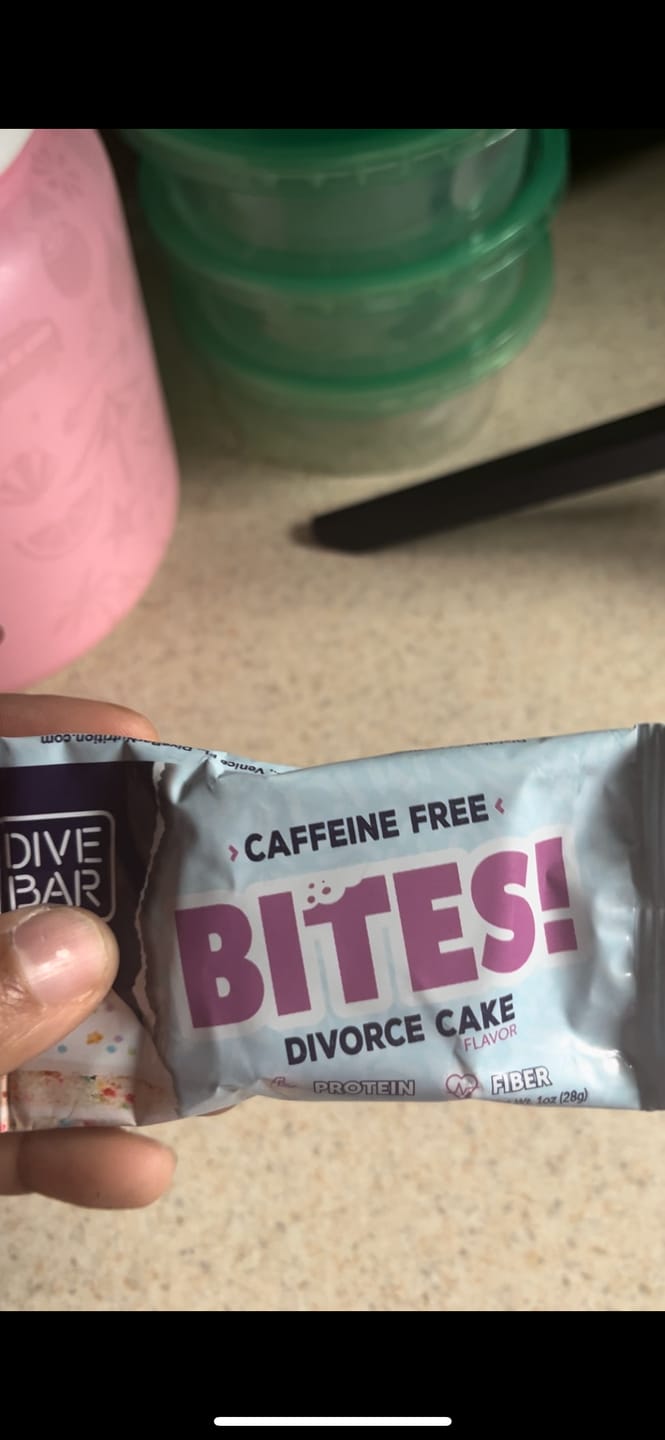 Customer photo review of Divorce Cake 15 BITES
