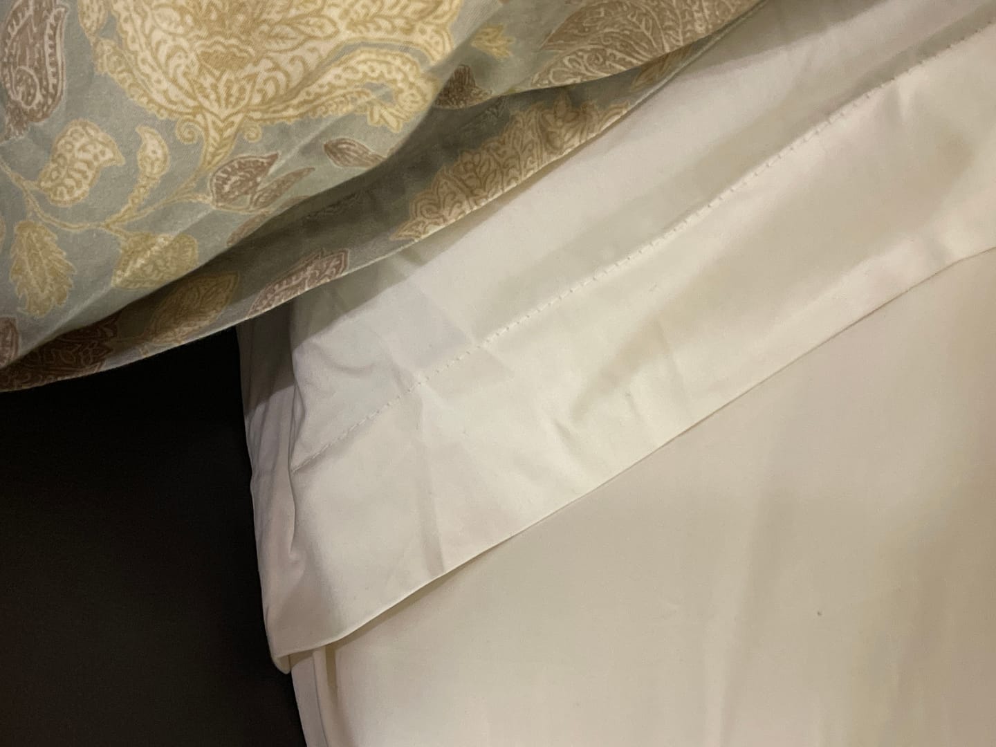 Customer photo review of Luxe Sateen Fitted Sheet Set