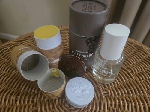 Customer photo review of Extra Strength Sweet Ginger Vapor Rub