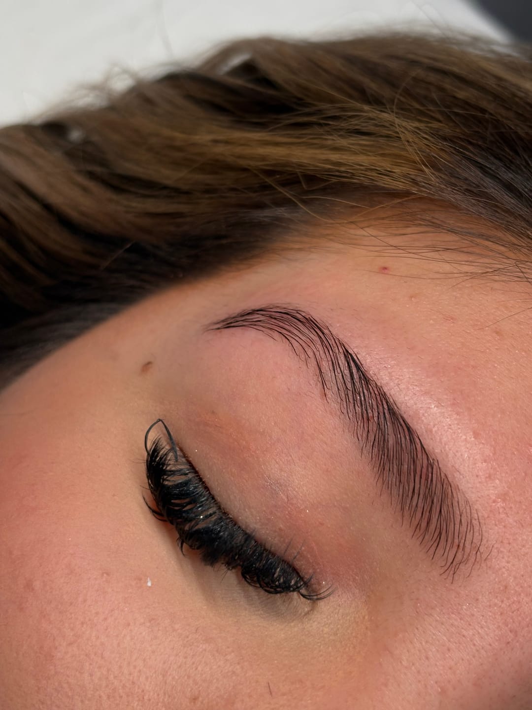 Customer photo review of Blue Black - Brow & Lash Tint - 15ml