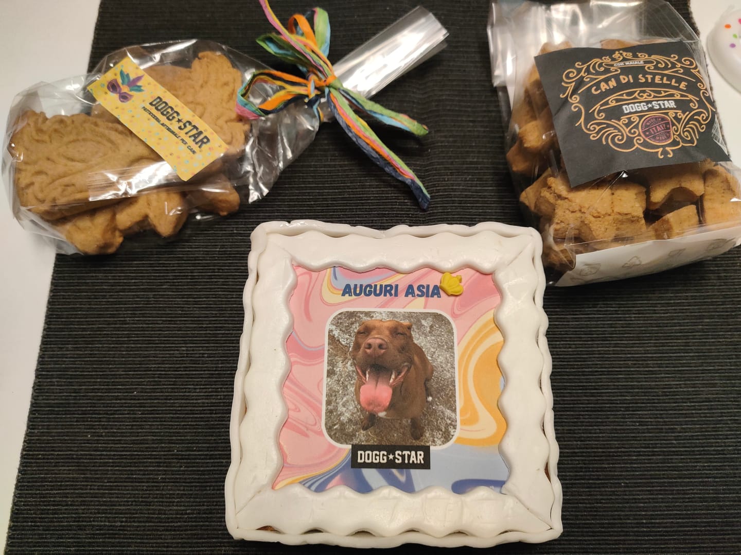 Customer photo review of Can Di Stelle | Biscotto Per Cani