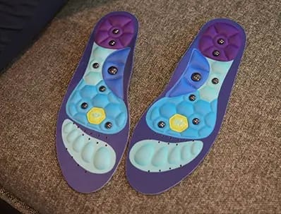 Customer photo review of OrthoShoes Magnetic Insoles