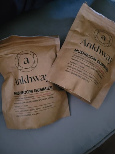 Customer photo review of 2-Month Mushroom Gummies