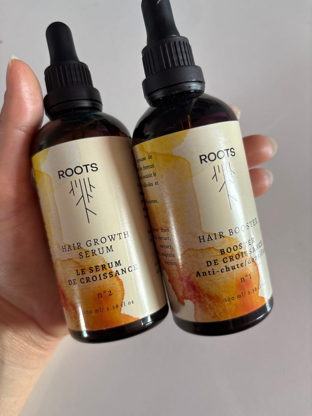 Customer photo review of Le duo booster de croissance