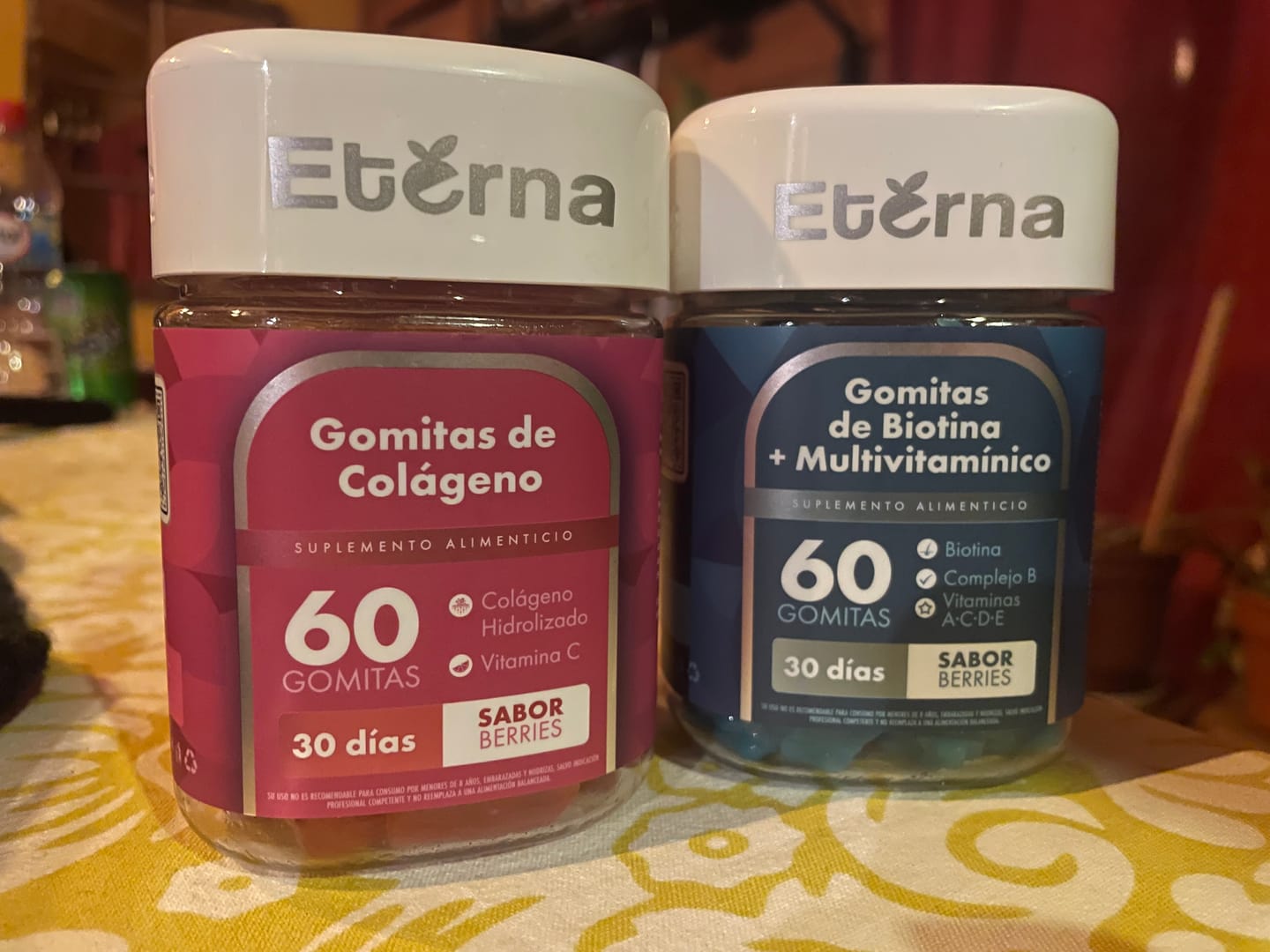 Customer photo review of Pack Biotina + Colágeno | Suscripción