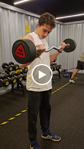 Customer video review of Tank Top Lifting Club White
