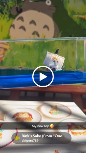 Customer video review of 3D Ship Fluid Drift Bottle - One Piece