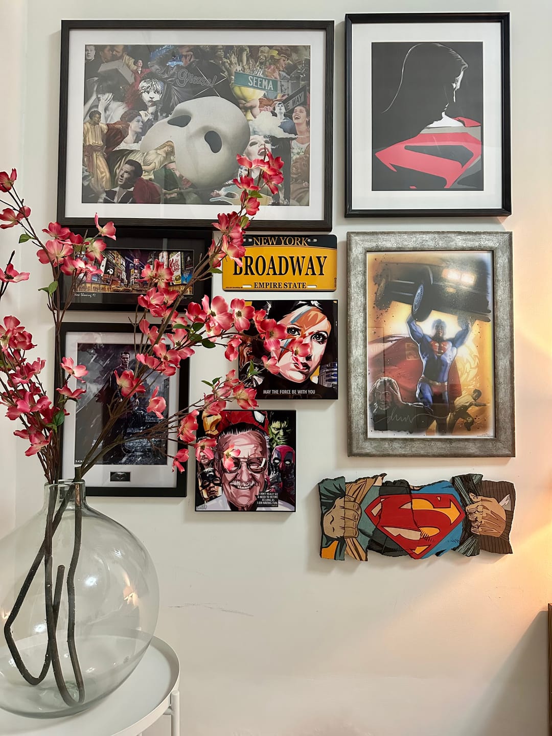 Customer photo review of SUPERMAN™ THROUGH THE YEARS POSTER
