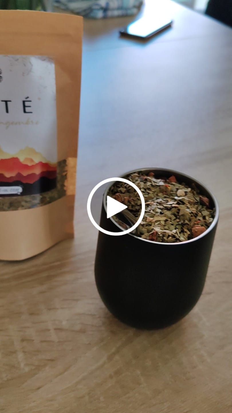 Customer video review of Maté Orange Gingembre 🍊
