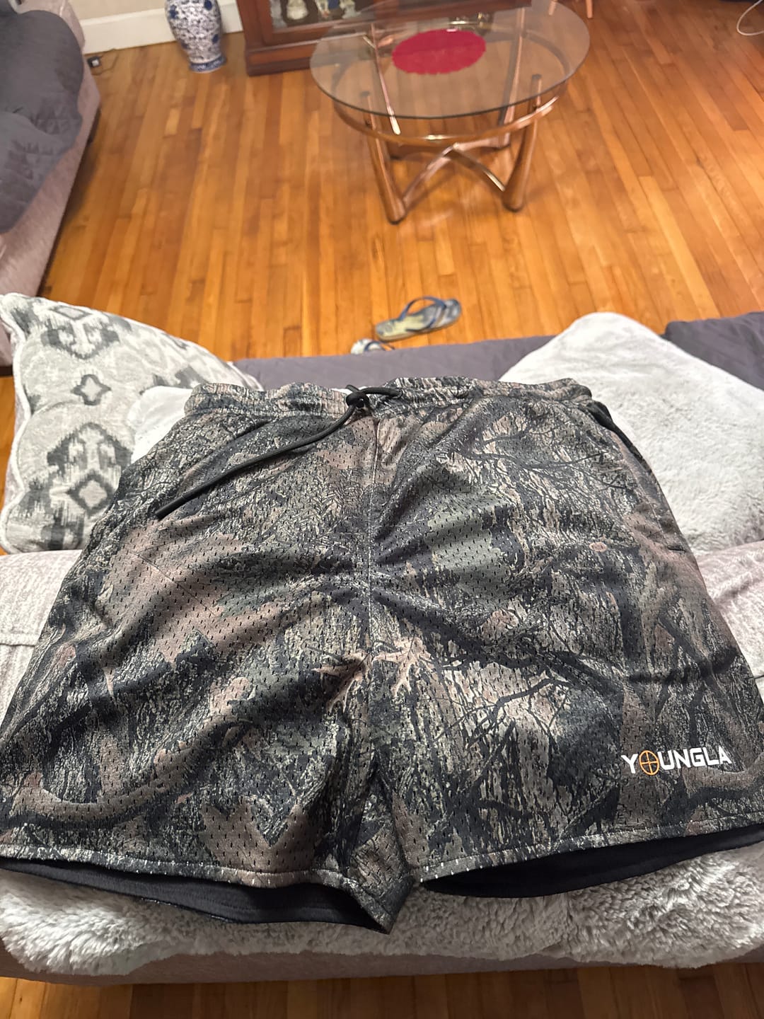 Customer photo review of 1117 - Tree Camo Mesh Shorts