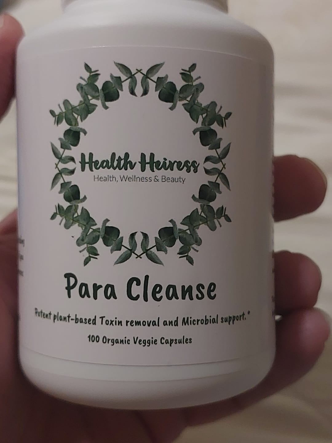 Customer photo review of Para Cleanse 100 Capsules