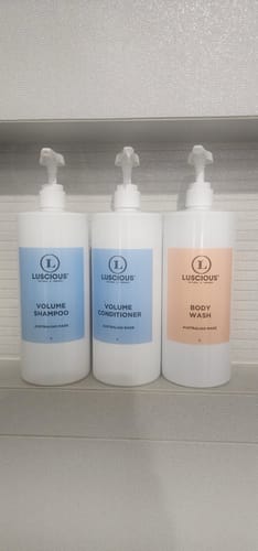 Customer photo review of Hair & Body Essentials Bundle