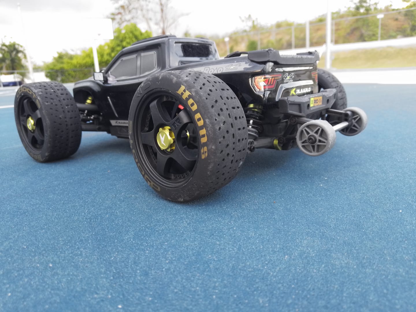 Customer photo review of Aluminum H17 Hex & H17 Lock Nut For RZ001