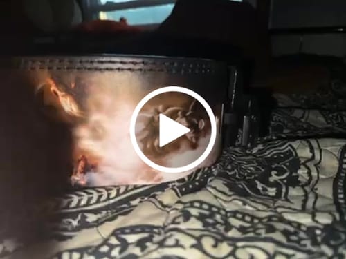 Customer video review of Resurrection Lever Belt