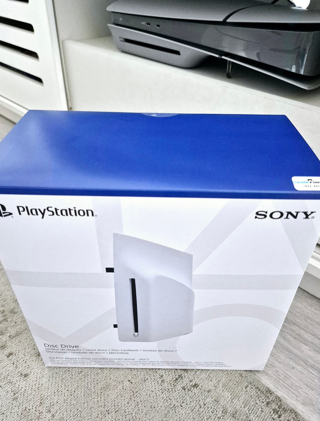 Customer photo review of Disc Drive For PS5 Digital Edition Consoles (model group – Slim)