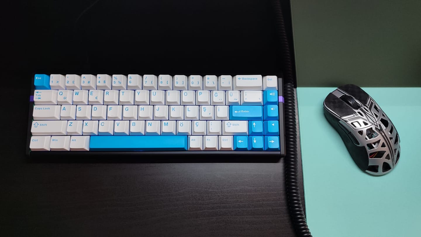 Customer photo review of ATK RS6 Alüminyum Klavye (Manyetik Switch / HE)